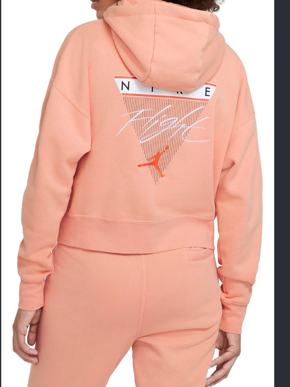Jordan Pink Pullover Hoodie